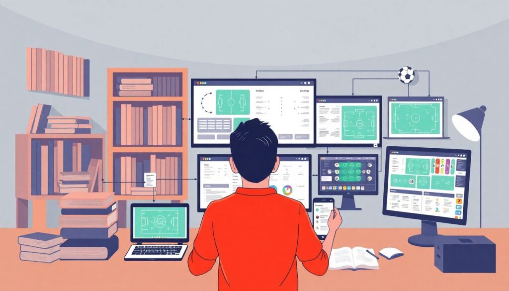 История развития онлайн-мониторинга футбольной информации - иллюстрация