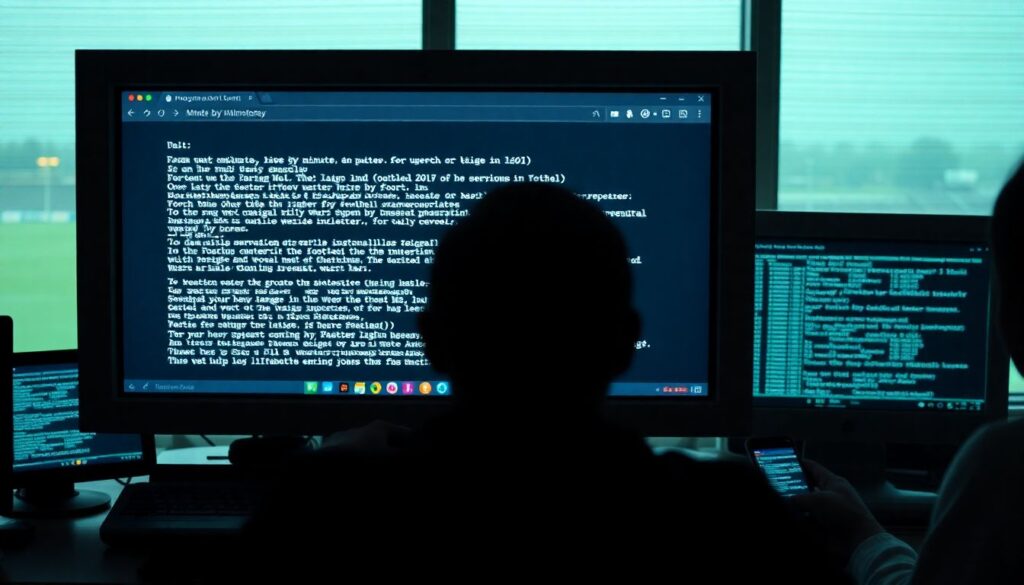 История развития онлайн-мониторинга футбольной информации - иллюстрация