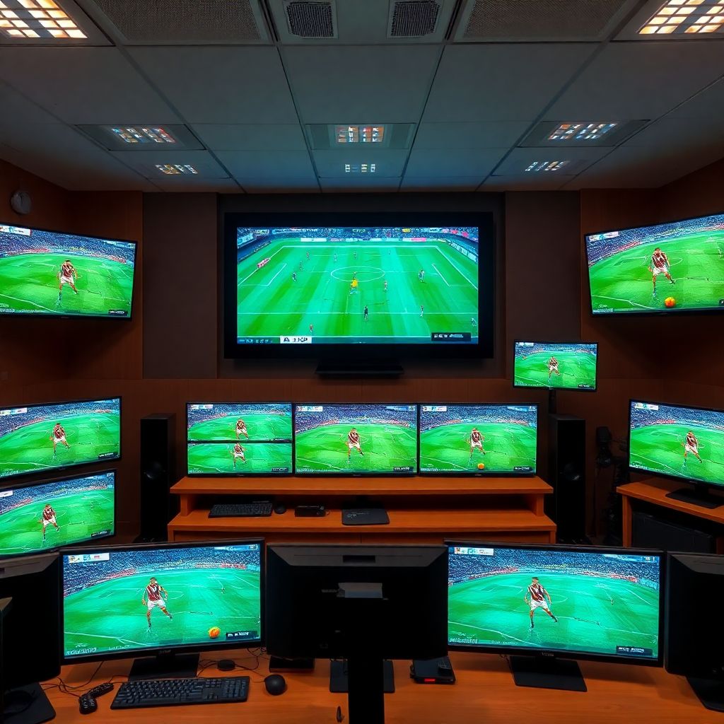 Мониторы матчей: особенности работы в футбольных лигах мира