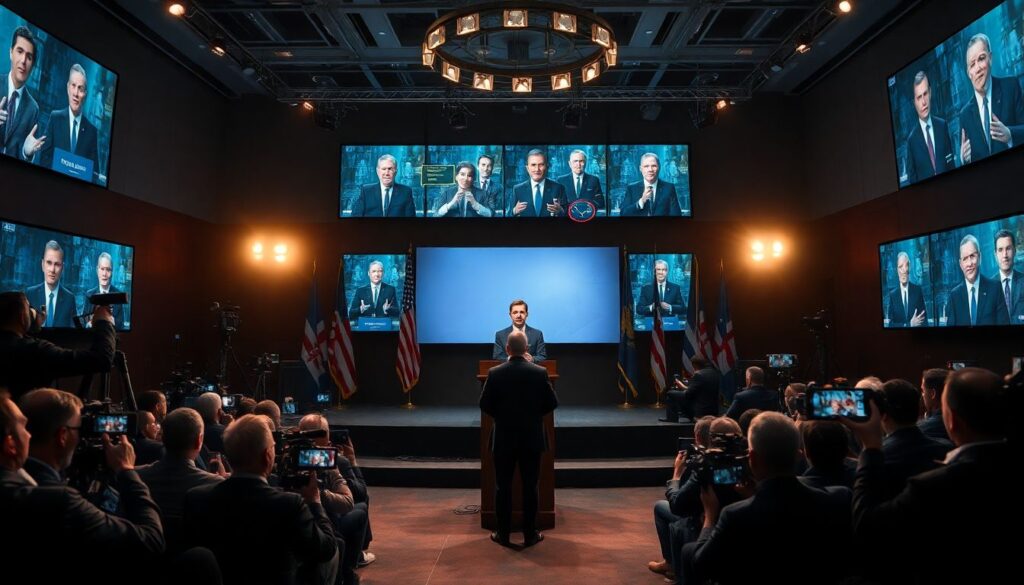 История самых резонансных пресс-конференций и их последствия - иллюстрация