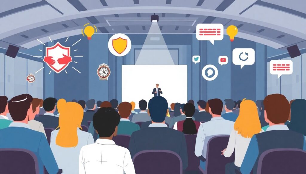 Какие метрики важны для оценки качества пресс-конференций - иллюстрация