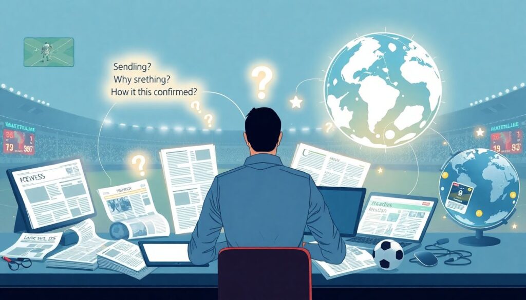 Как анализировать трендовые темы в футбольных новостях - иллюстрация