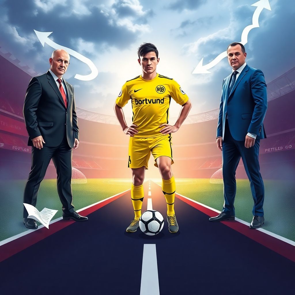 Манчестер Юнайтед и Челси борются за хавбека дортмундской Боруссии