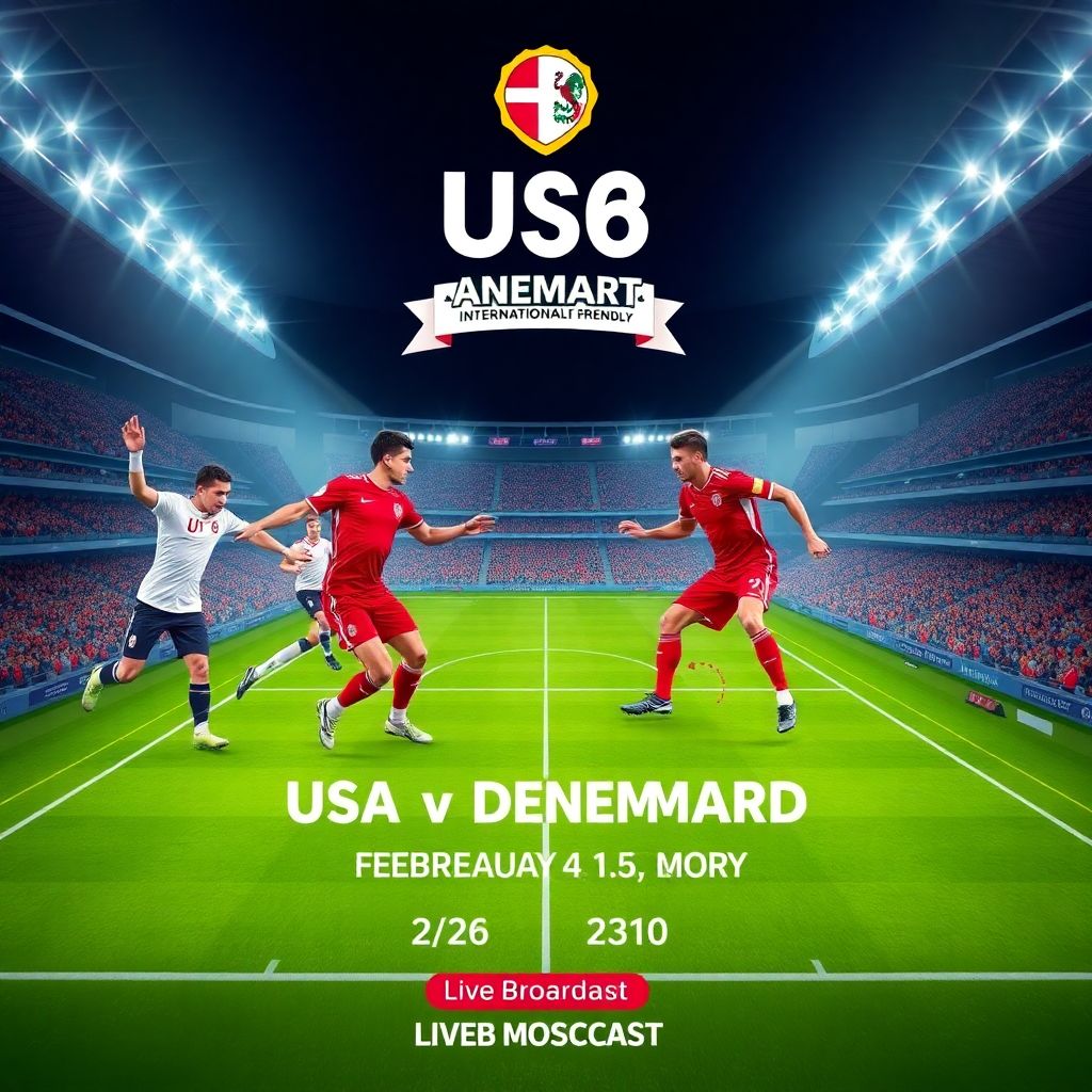 США – Дания: прямая трансляция матча 14 февраля 2026, где смотреть онлайн