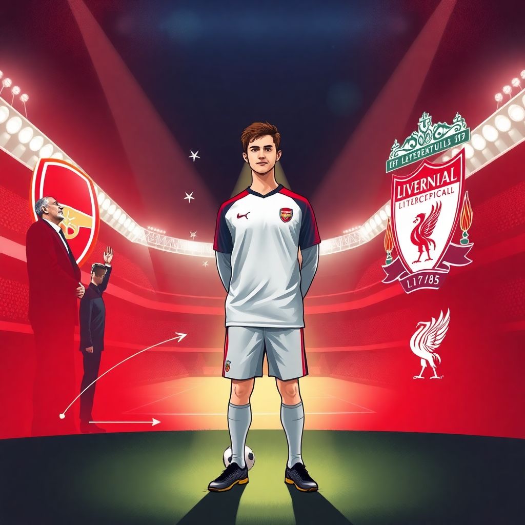 «Арсенал» против «Ливерпуля»: борьба за Эли Крупи и будущее юного таланта